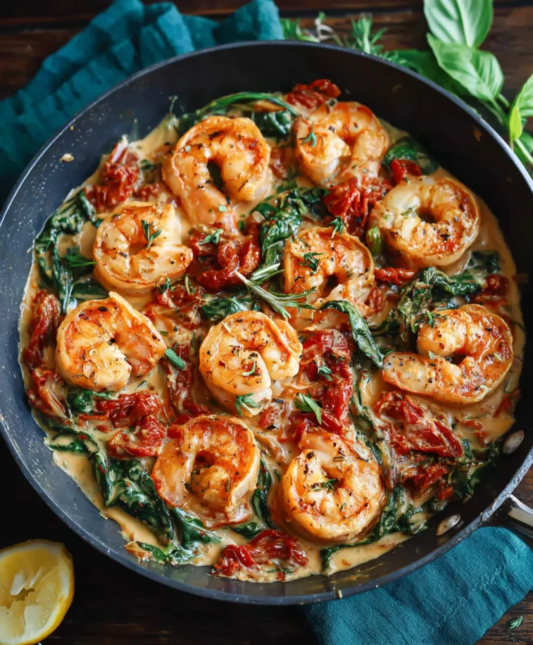 One-Pan Tuscan Shrimp Easy 30-Minute Dinner