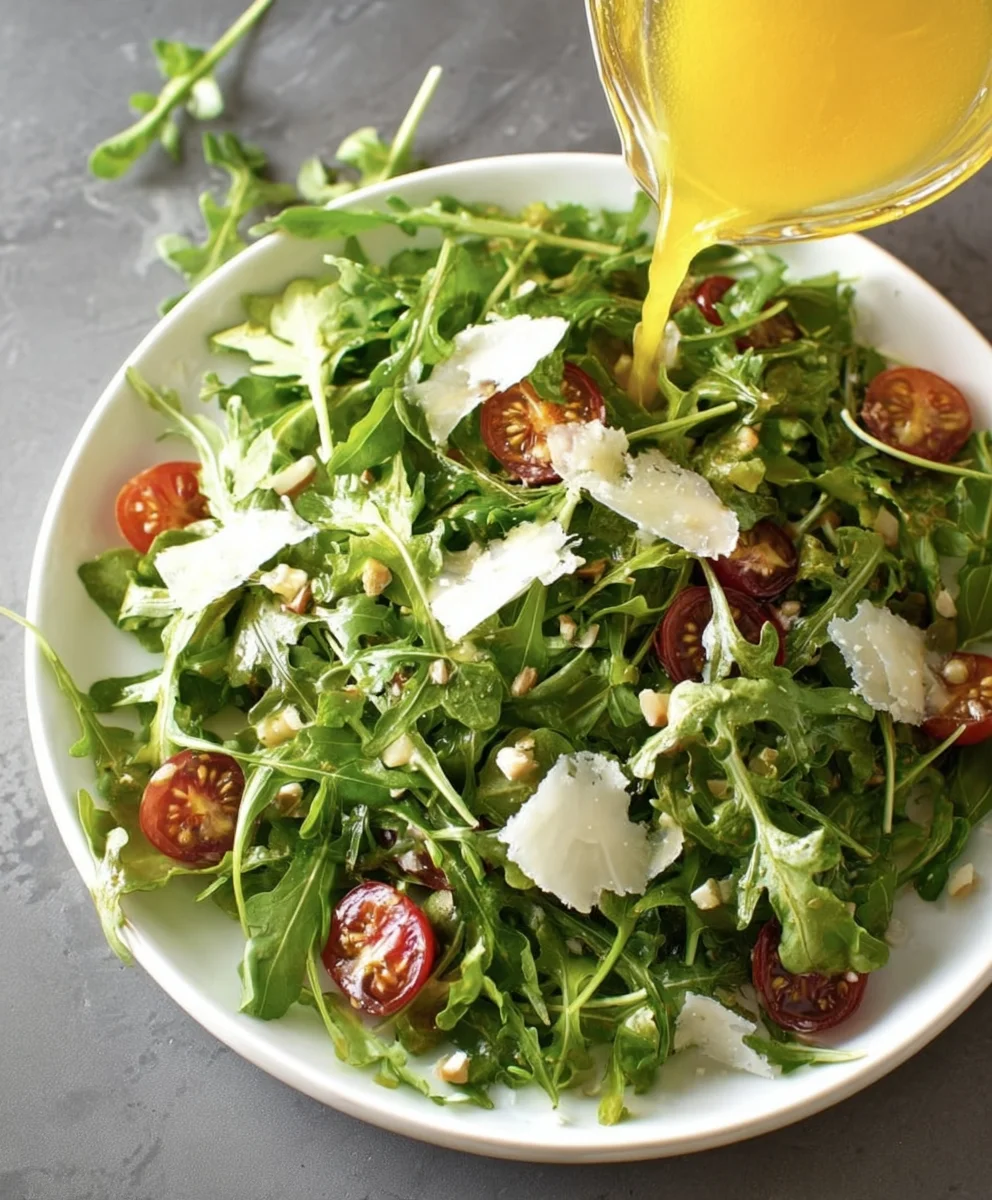 Fresh Arugula Salad Recipe- Easy & Delicious