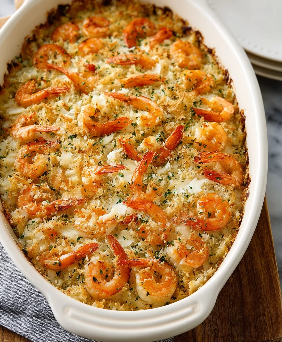 Easy Shrimp Casserole Recipe - Quick Family Favorite