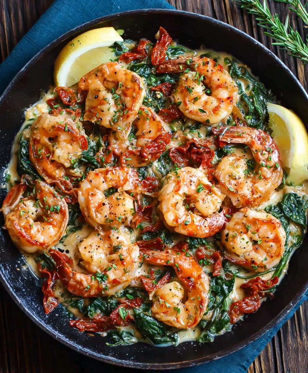 One-Pan Tuscan Shrimp Easy 30-Minute Dinner