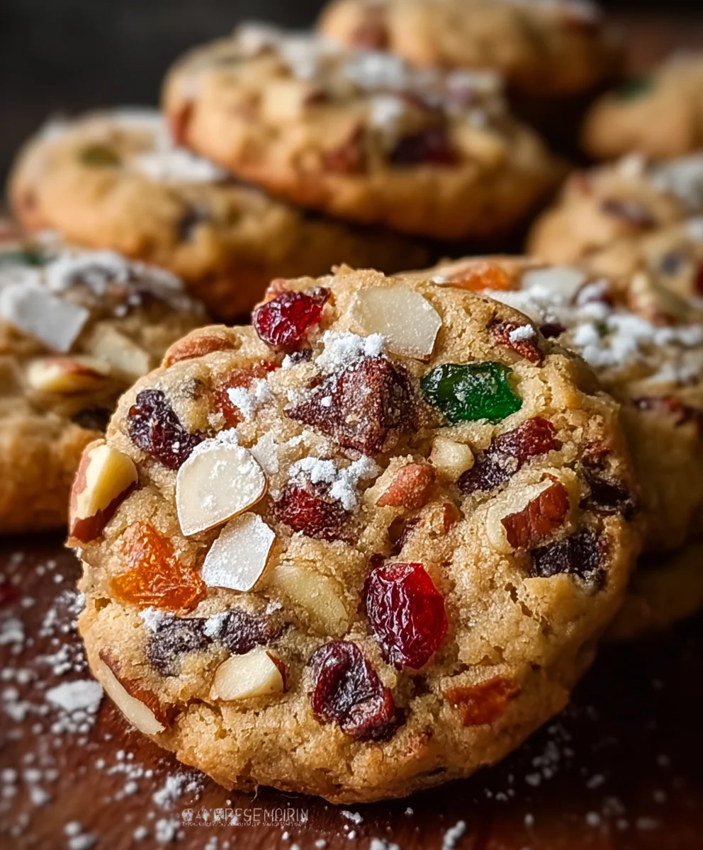 Easy Fruitcake Cookies - Festive Holiday Treat
