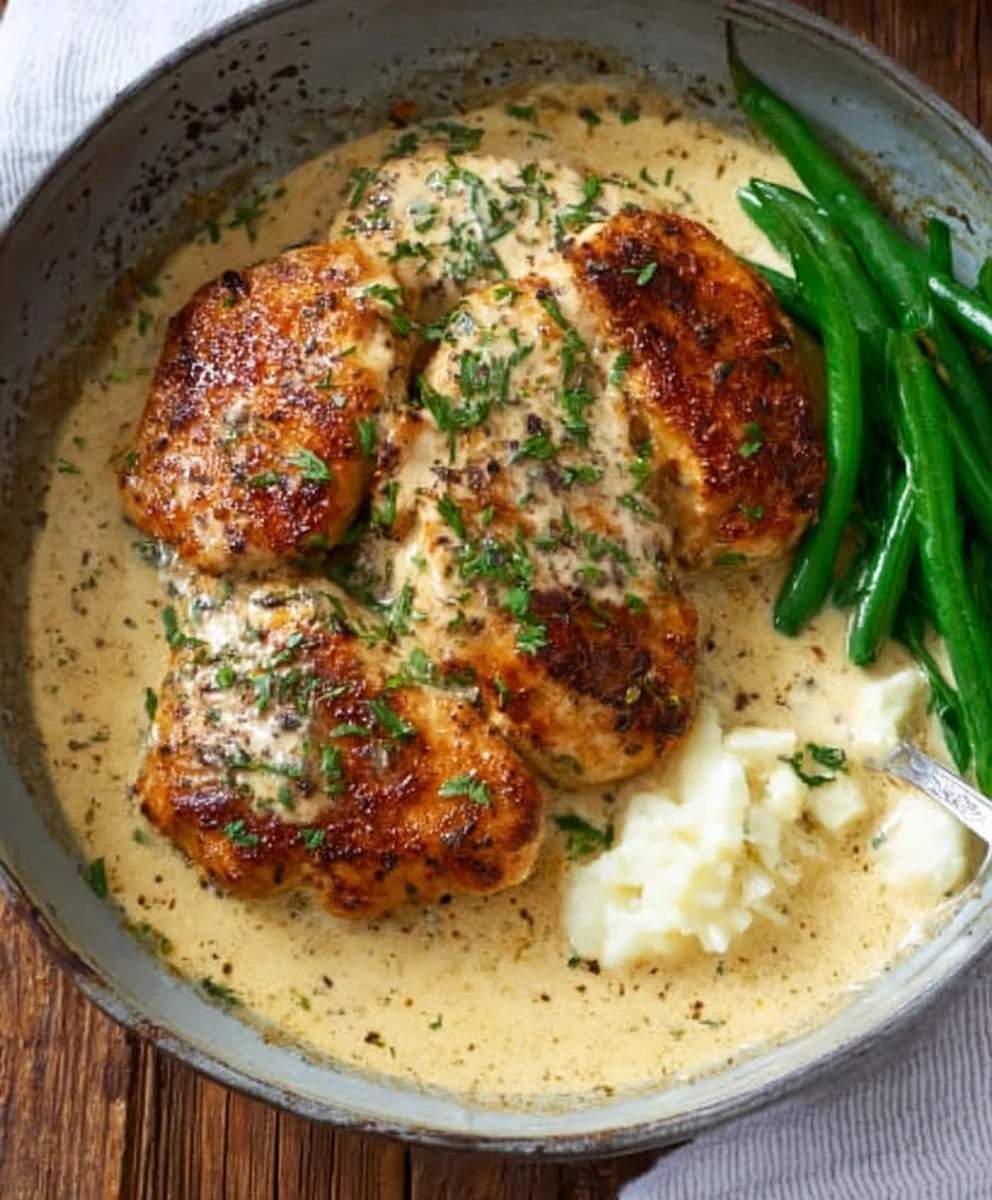 Creamy Garlic Chicken Recipe - Easy & Delicious