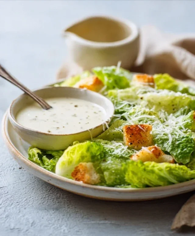 Homemade Caesar Salad Dressing