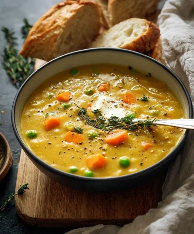 One-Pot Creamy Vegetable Soup
