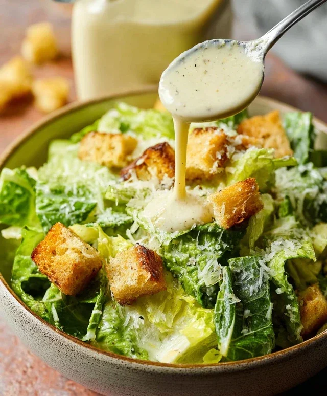 The Best Caesar Salad Dressing