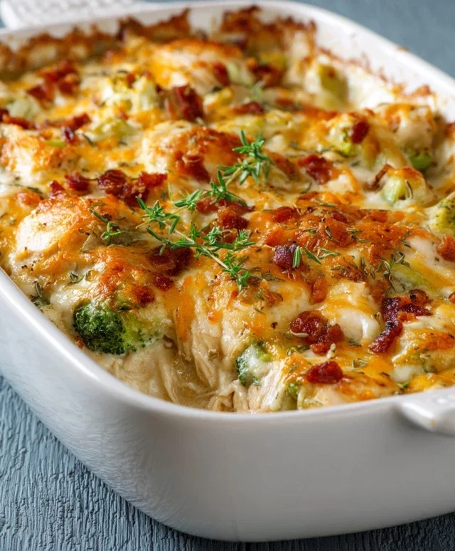 Easy Low Carb Chicken Casserole