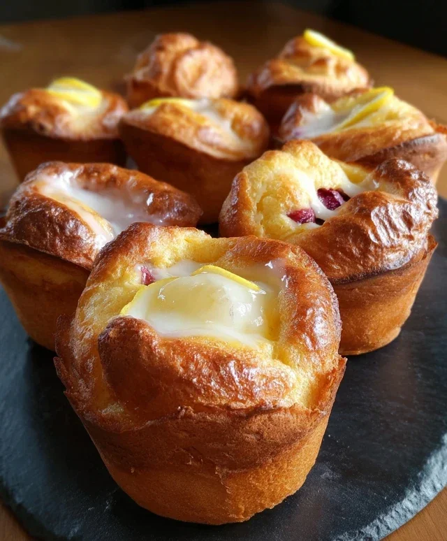 Sparkling Grape Juicecas Portuguese Popovers