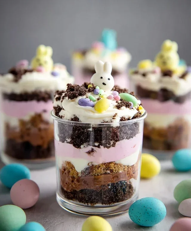 Easter Dirt Cups