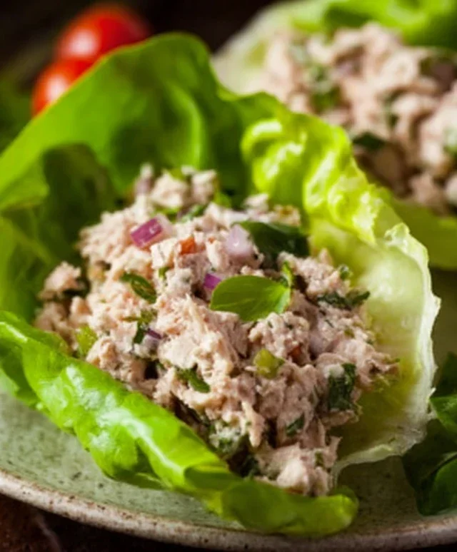 Tuna Lettuce Wraps