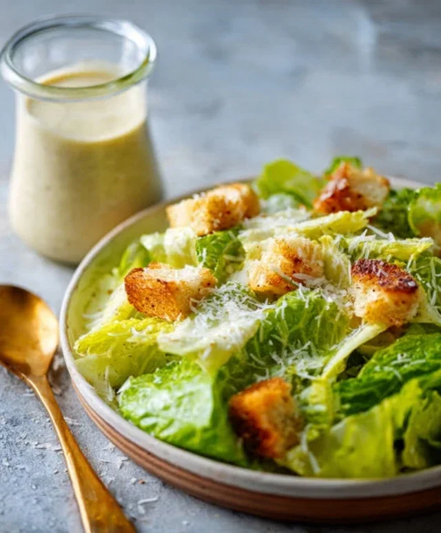 Homemade Caesar Salad Dressing