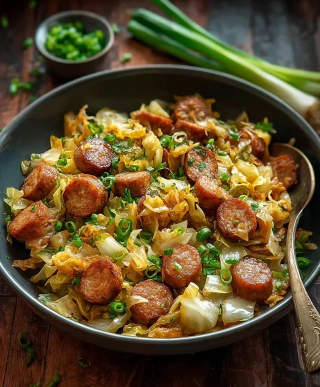 Easy Sausage and Cabbage Stir Fry