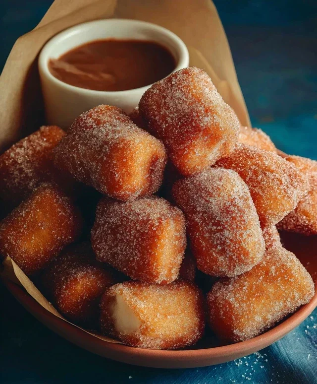 Sweet Air Fryer Churro Bites Recipe