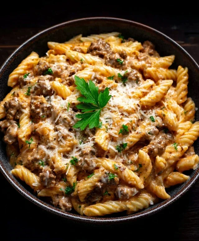 Creamy Beef Pasta