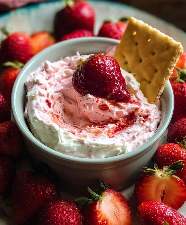 Strawberry Cheesecake Dip