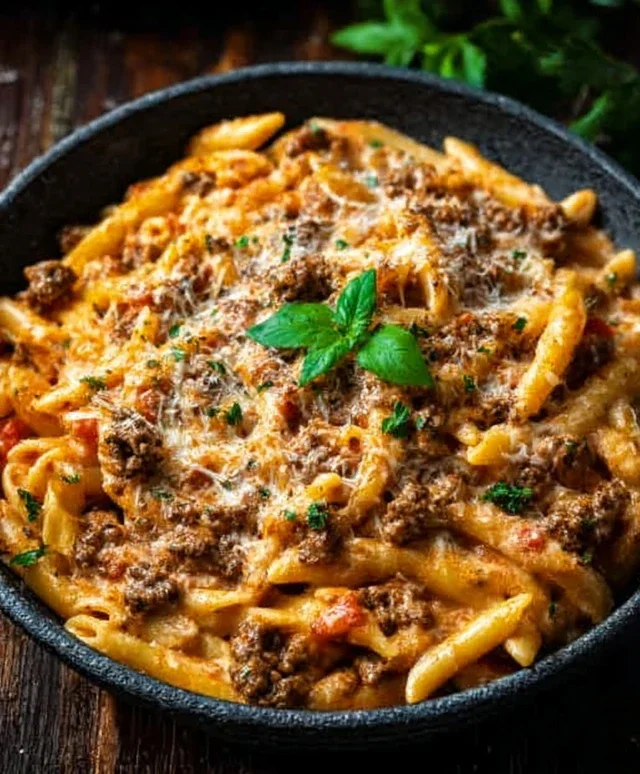 Creamy Beef Pasta