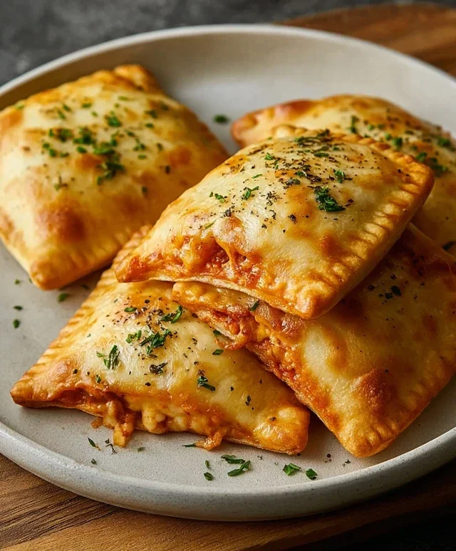 Cheesy Pizza Pockets