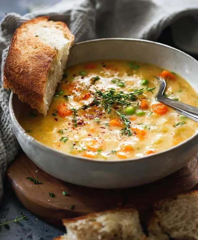 One-Pot Creamy Vegetable Soup
