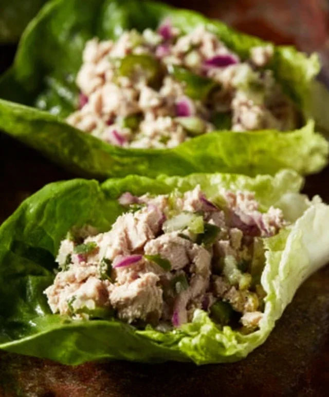 Tuna Lettuce Wraps