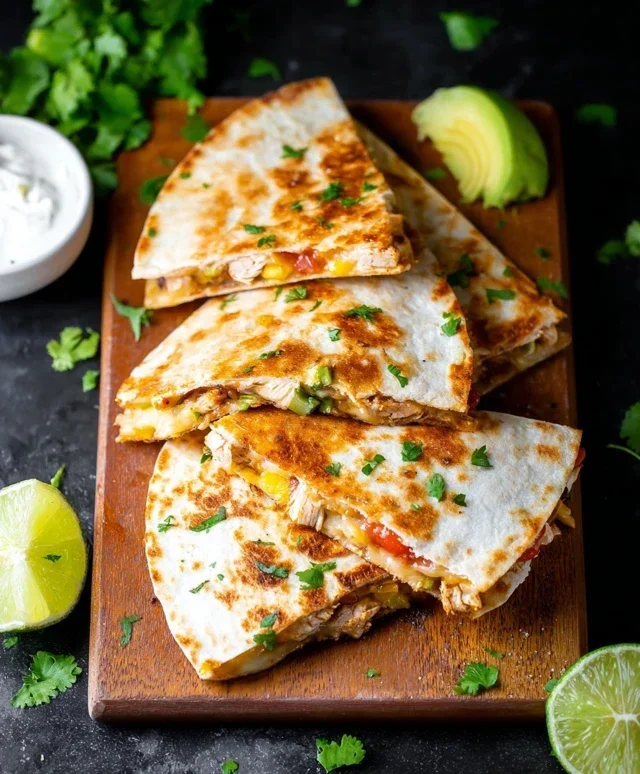 Keto Chicken Quesadilla