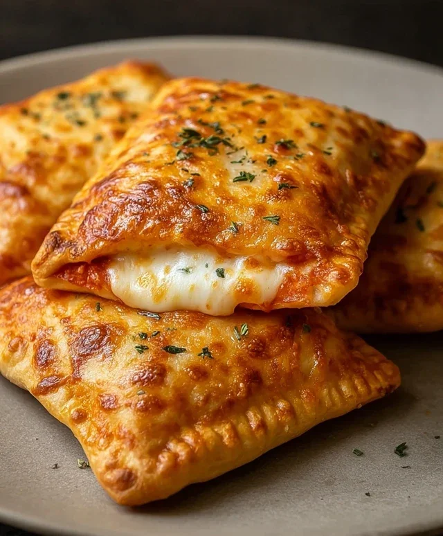Cheesy Pizza Pockets