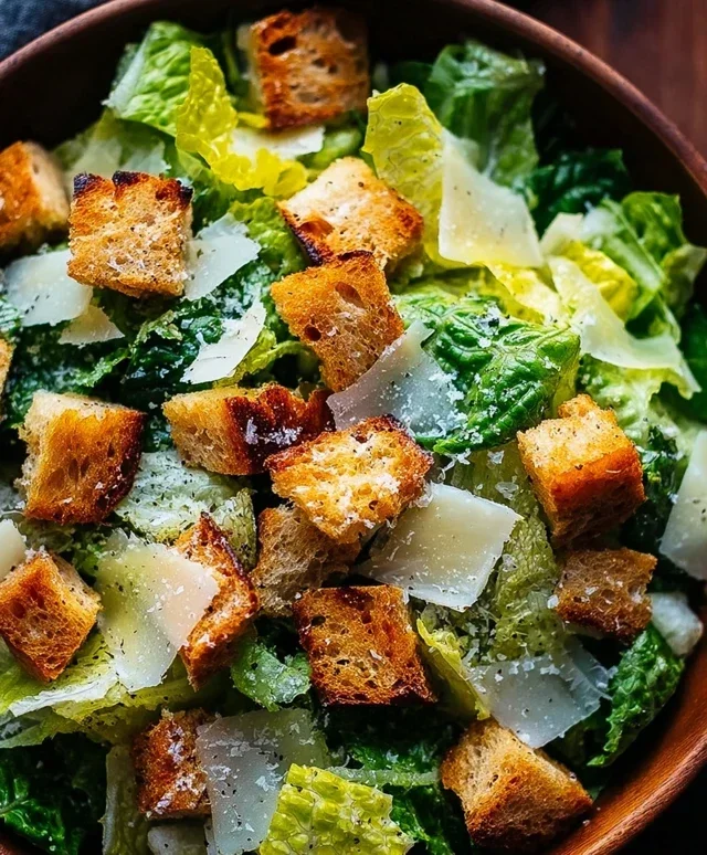 Classic Caesar Salad Croutons