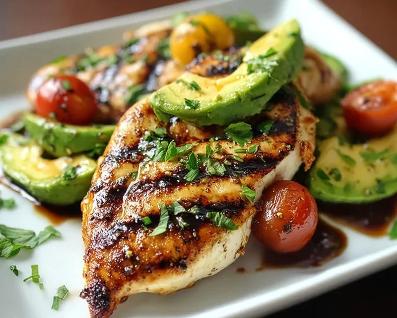 Grilled California Avocado Chicken Recipe