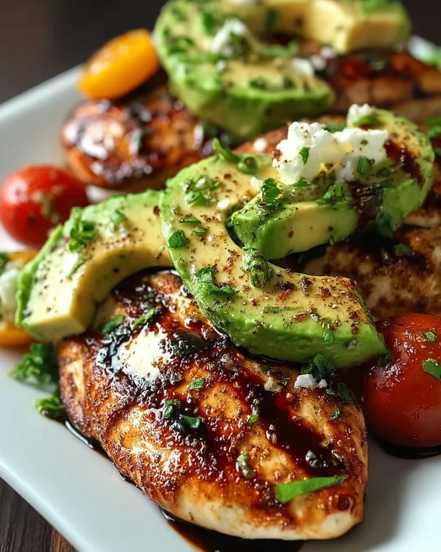 Grilled California Avocado Chicken Recipe