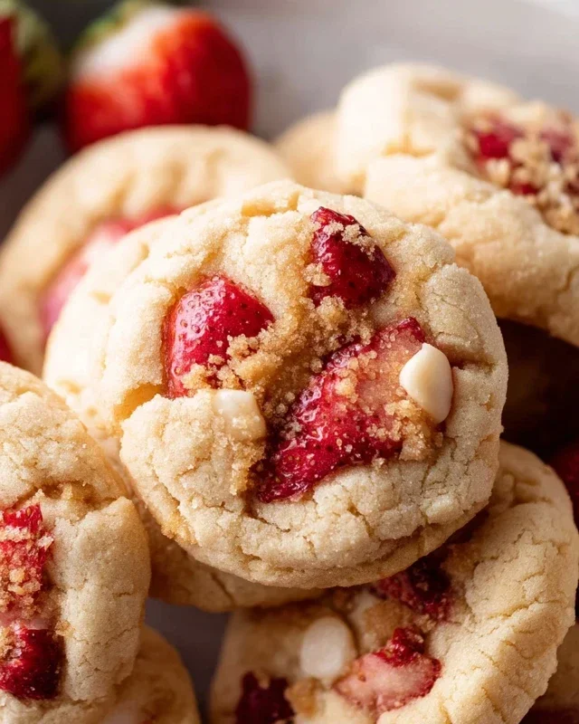 Strawberry Shortcake Cookies