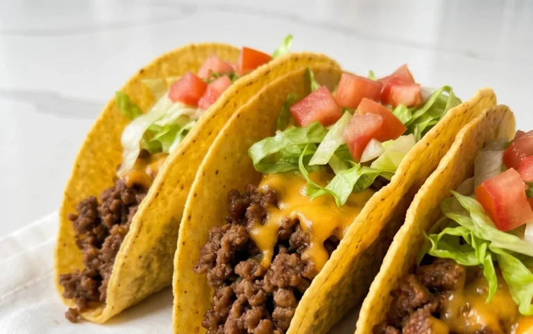 Crispy Ground Beef Tacos