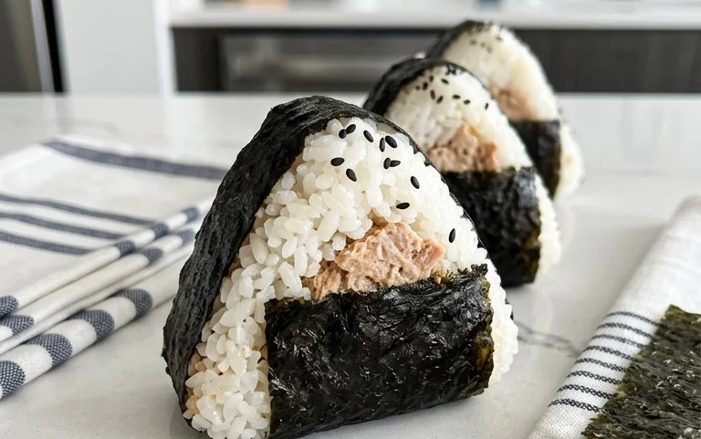 15-min. Easy Japanese Tuna Onigiri