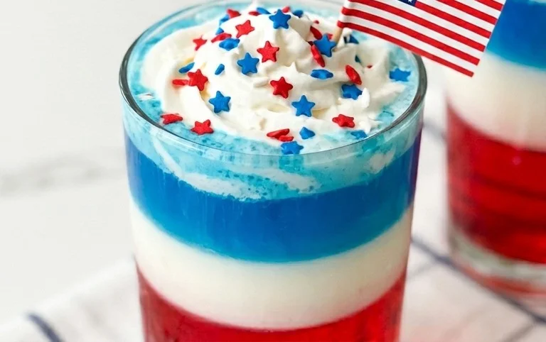 July 4th Layered Drinks Recipe