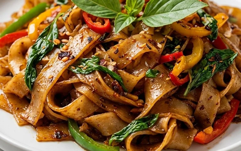Drunken noodles