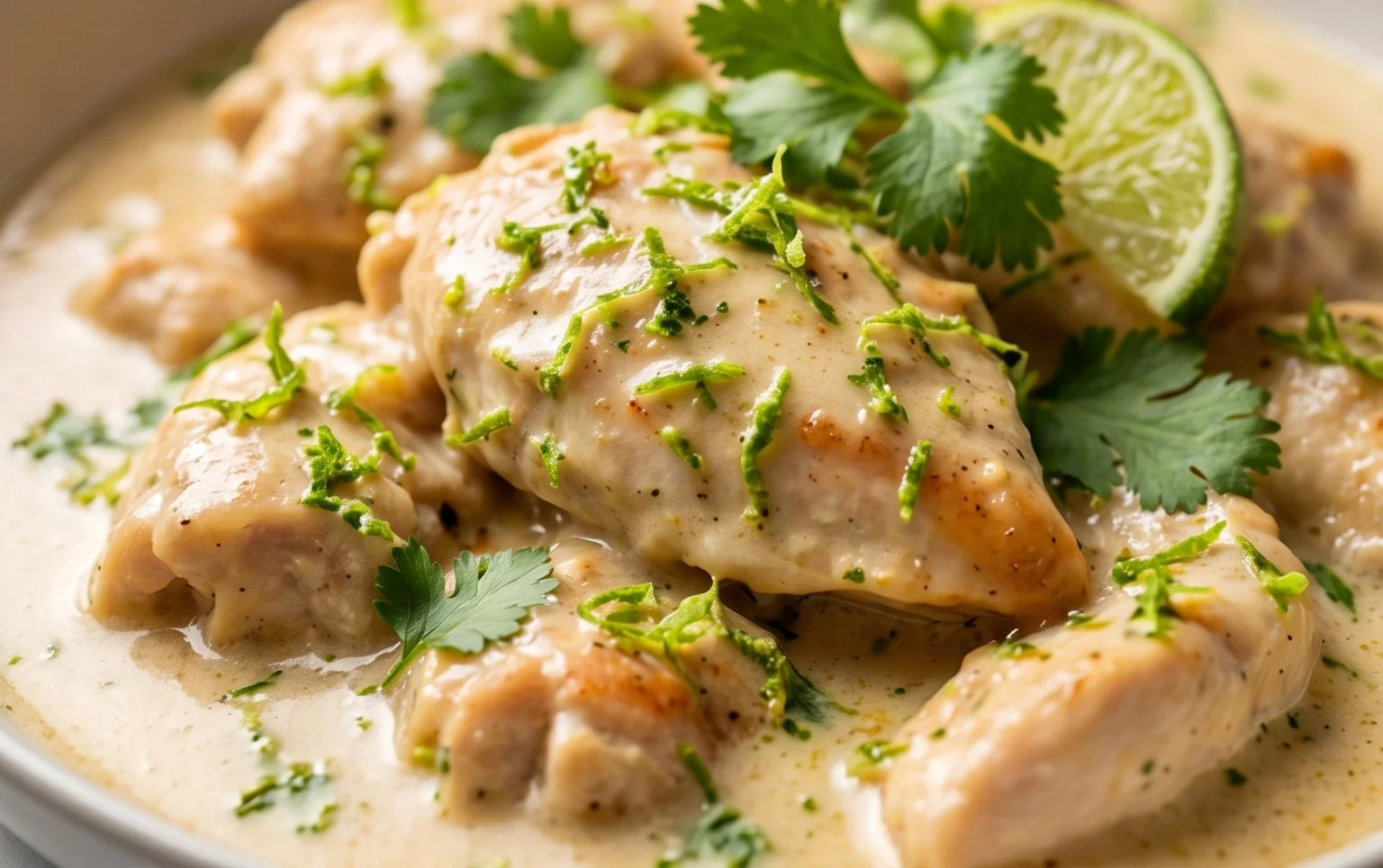 Creamy Coconut Lime Chicken
