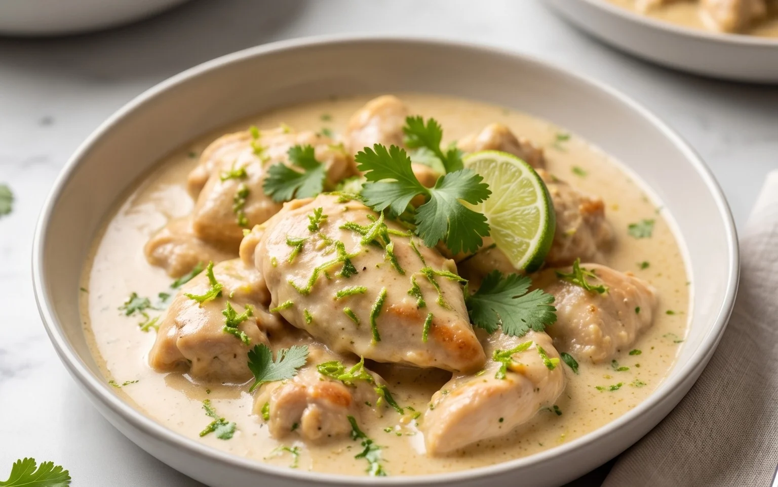 Creamy Coconut Lime Chicken