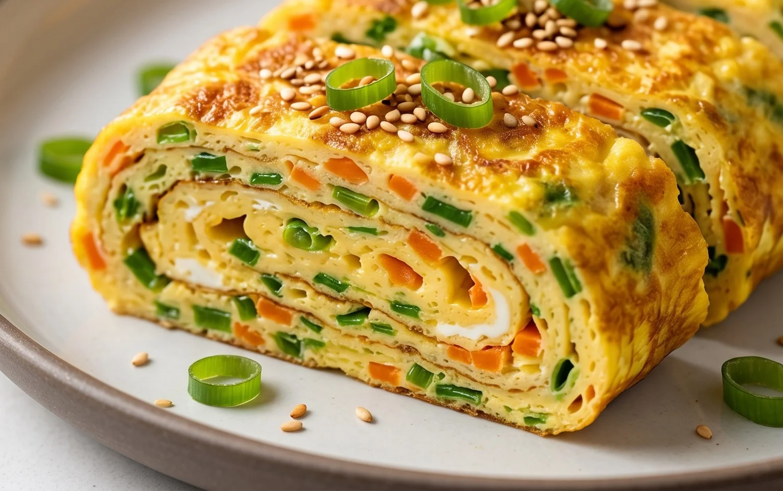 Gyeran Mari (Korean Rolled Omelette)