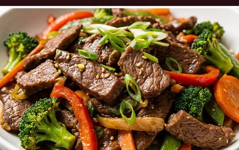 Beef Stir Fry with Vegetables (30-Minutes)