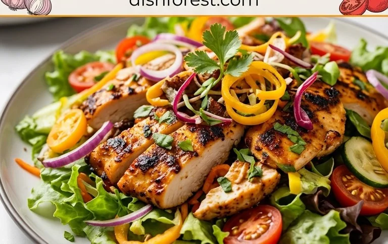 Peruvian Grilled Chicken Salad