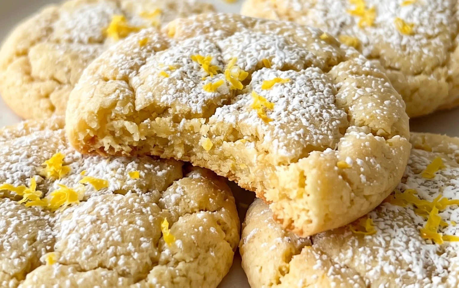 Soft & Chewy Lemon Cookies
