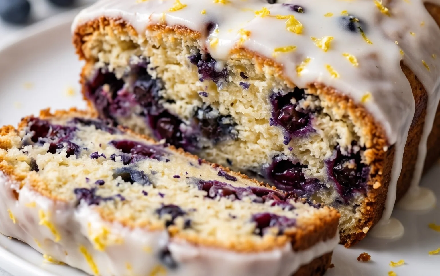 Blueberry and Lemon Loaf