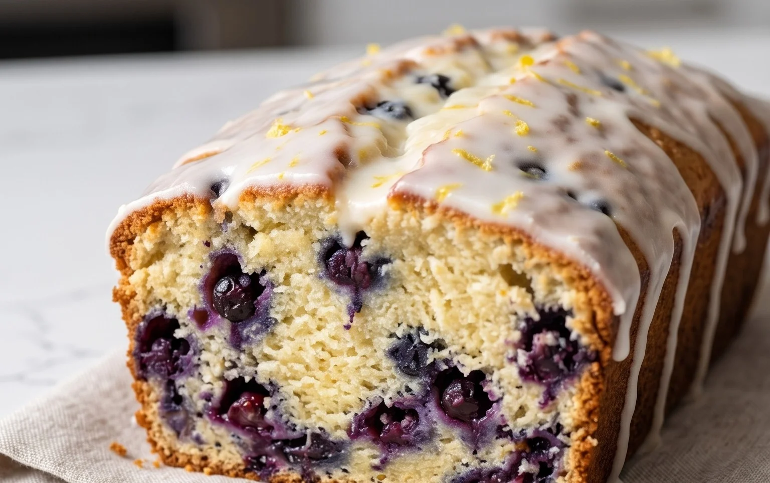 Blueberry and Lemon Loaf