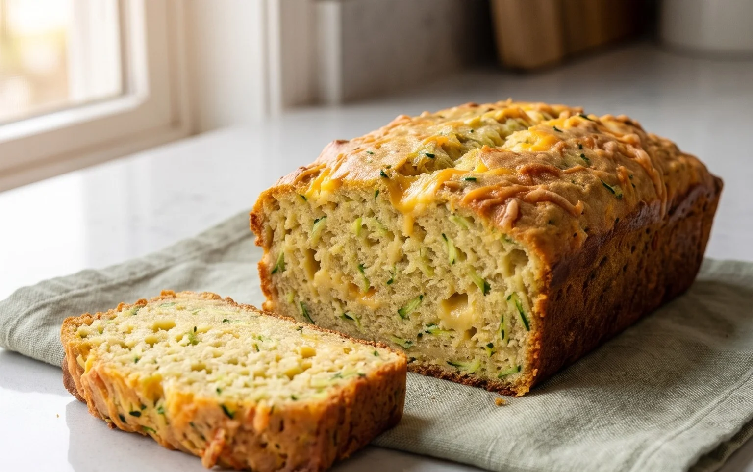 Zucchini Cheese Bread