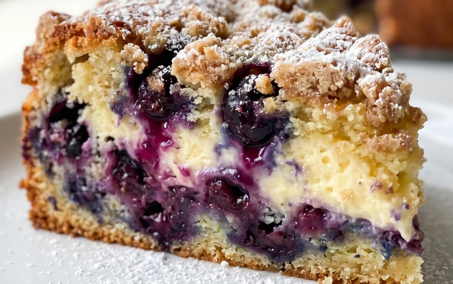 Nova Scotia Blueberry Cream Cake