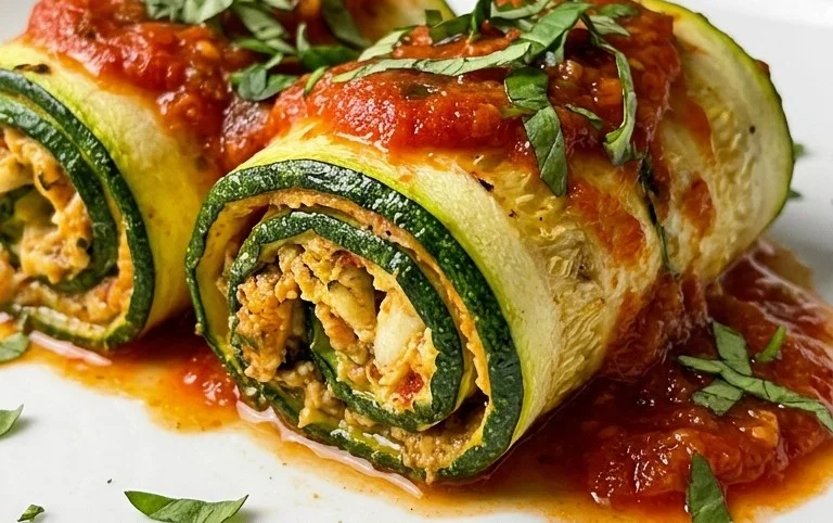 Vegan Zucchini Rollatini