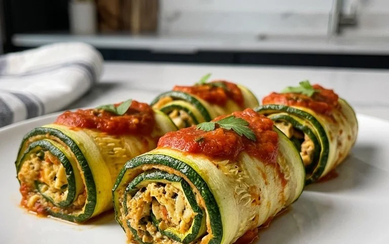Vegan Zucchini Rollatini