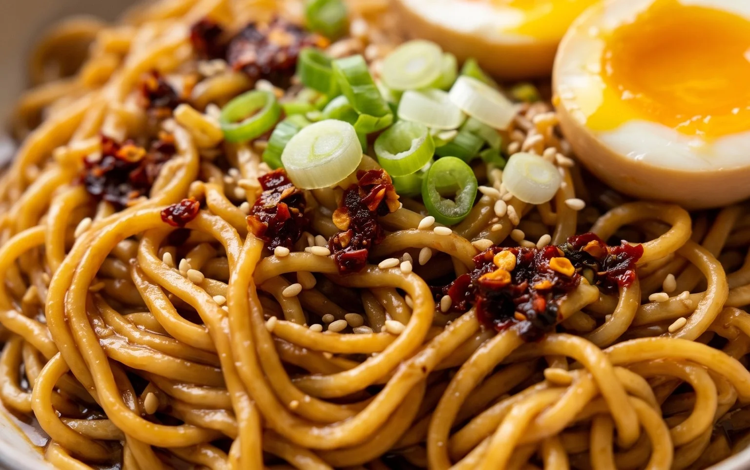 Easy Saucy Ramen Noodles
