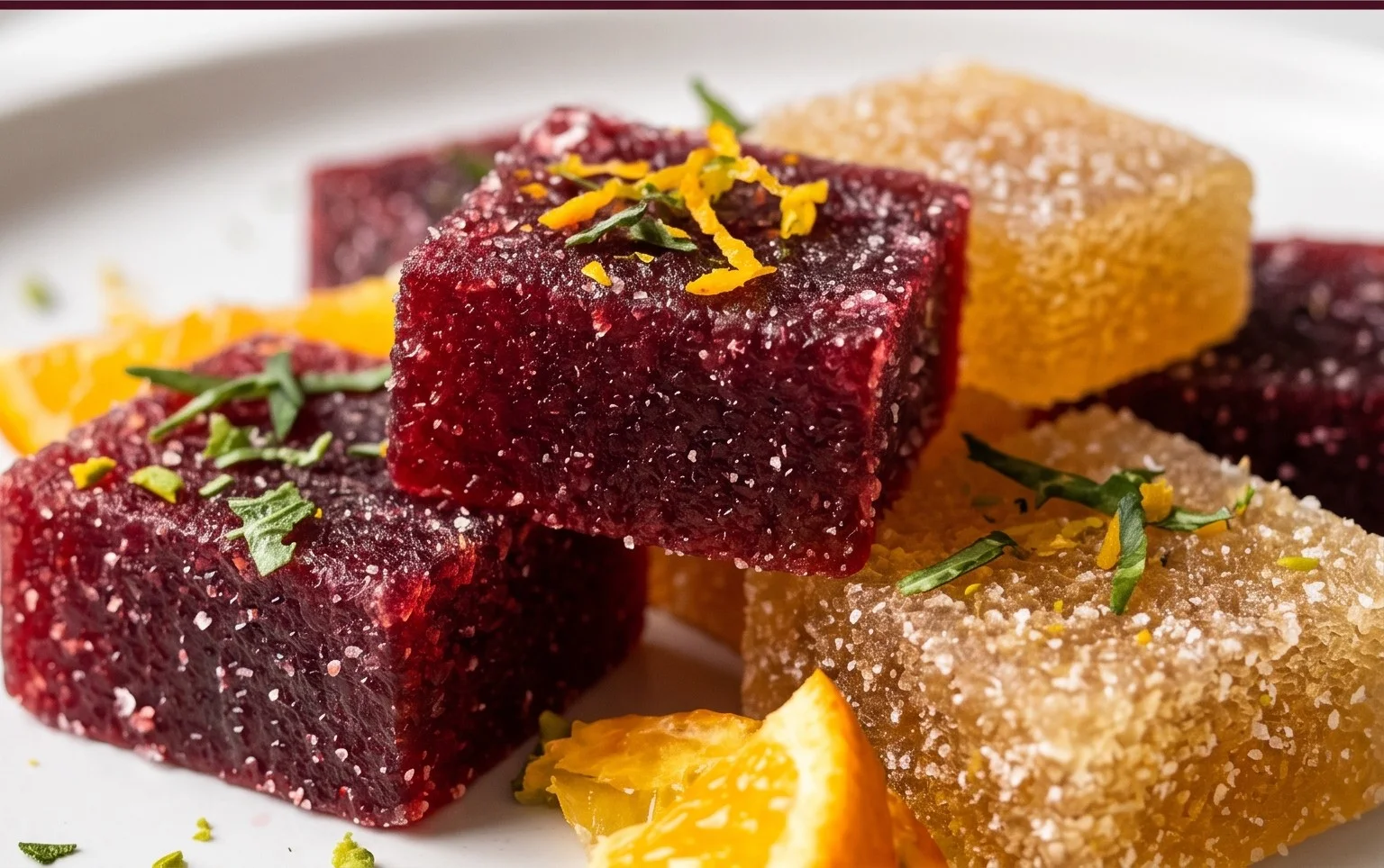 Homemade Pâtes de Fruits (no corn syrup)