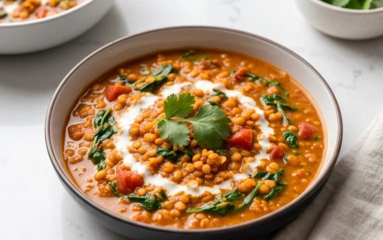 Spicy Red Lentil Curry
