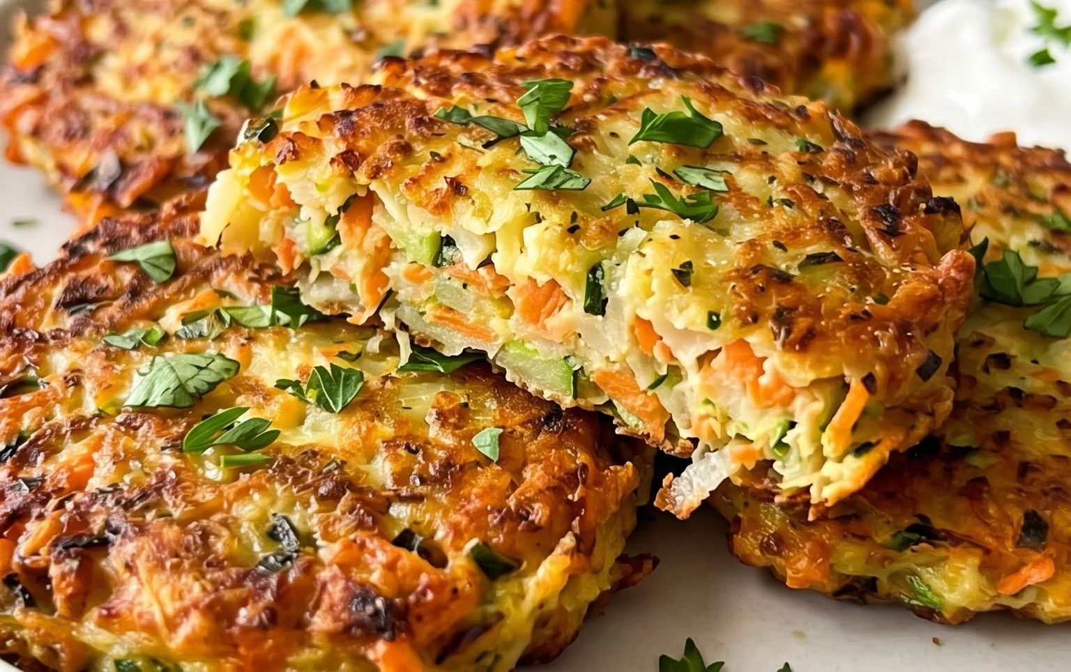 Vegetable Potato Fritters