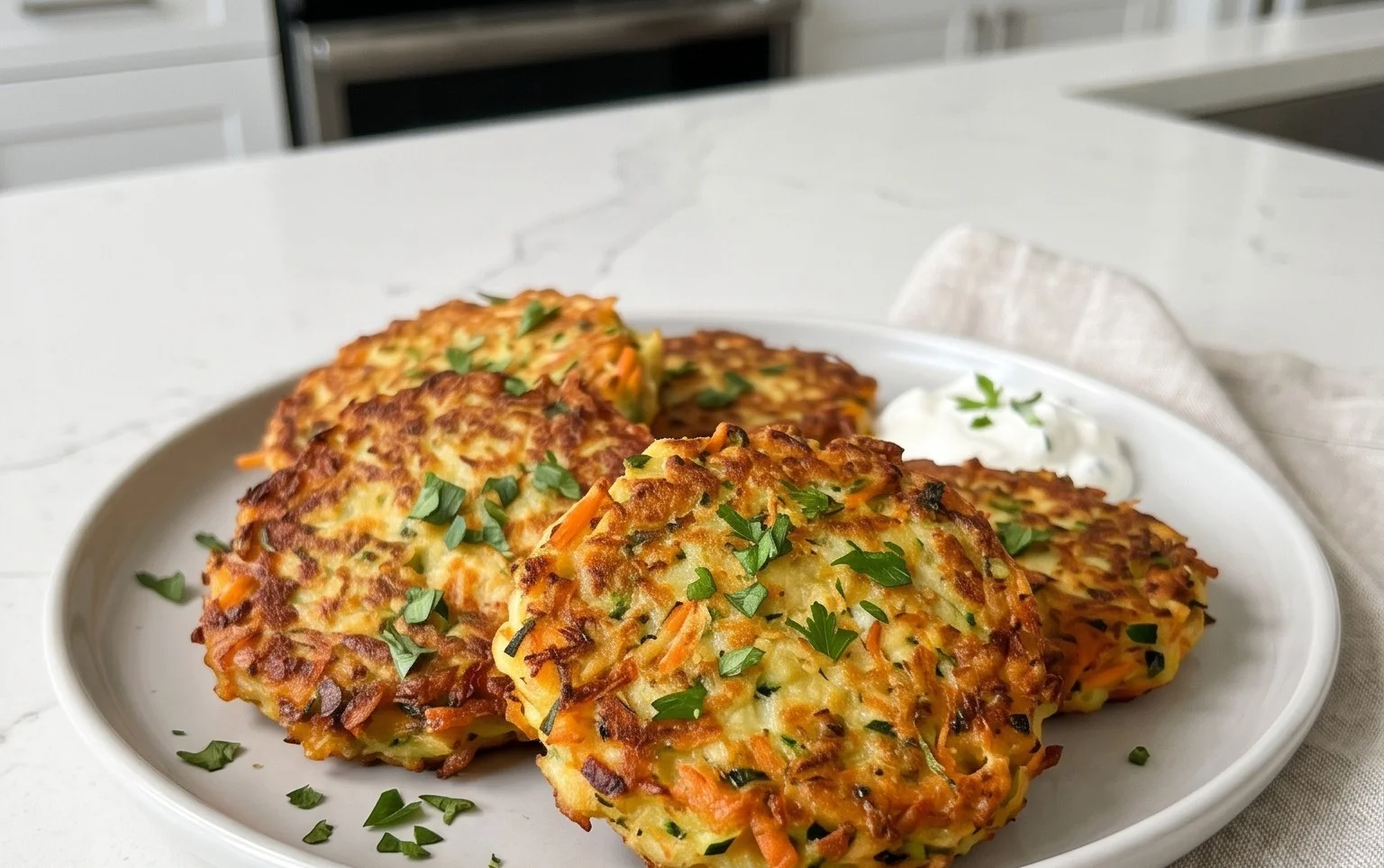 Vegetable Potato Fritters