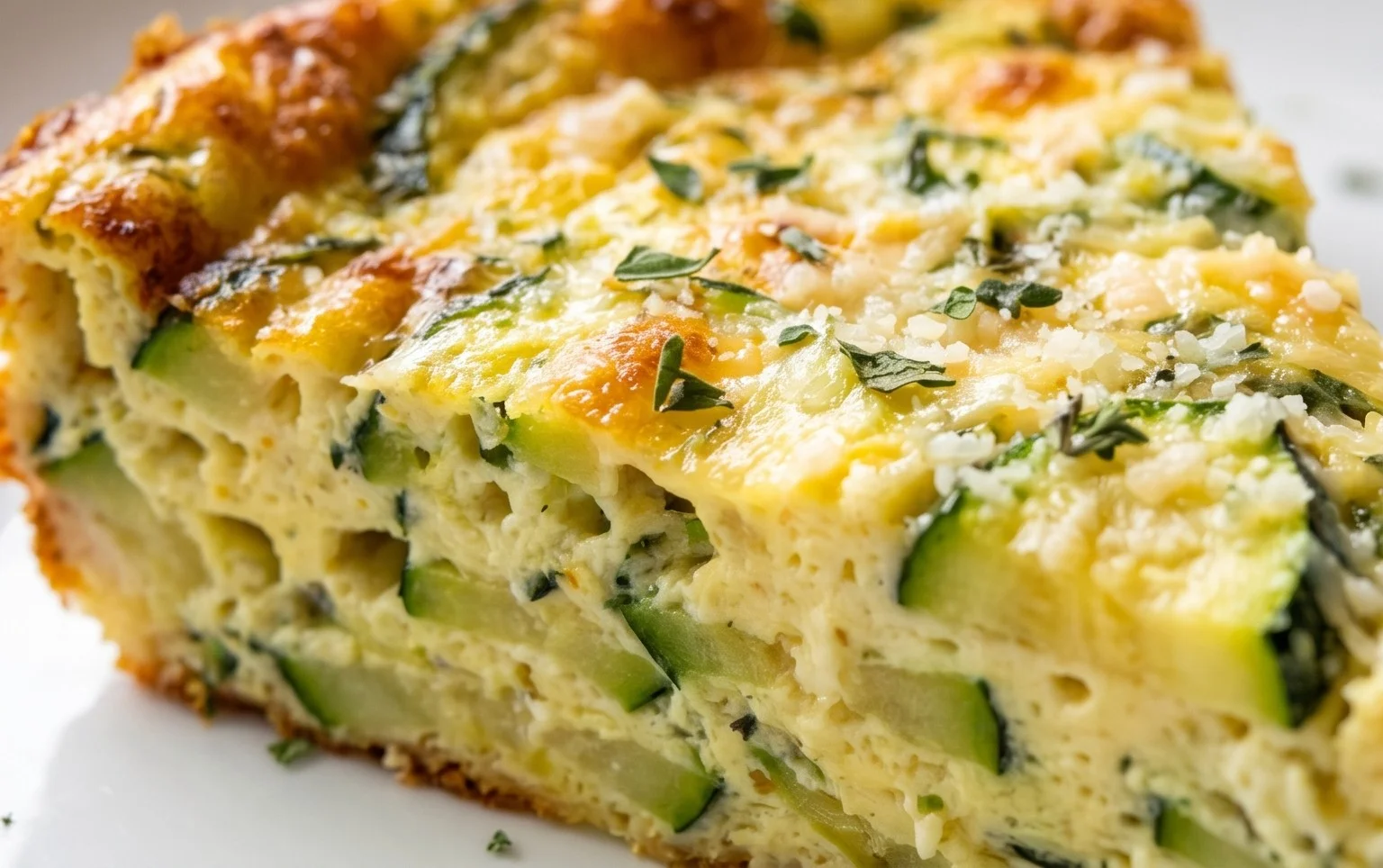 Crustless Zucchini Quiche Recipe